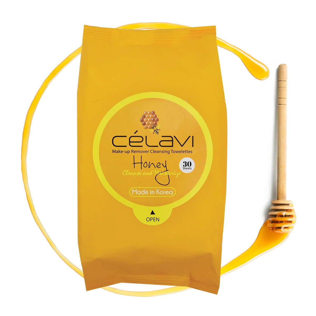 Celavi Honey Cleansing Wipes