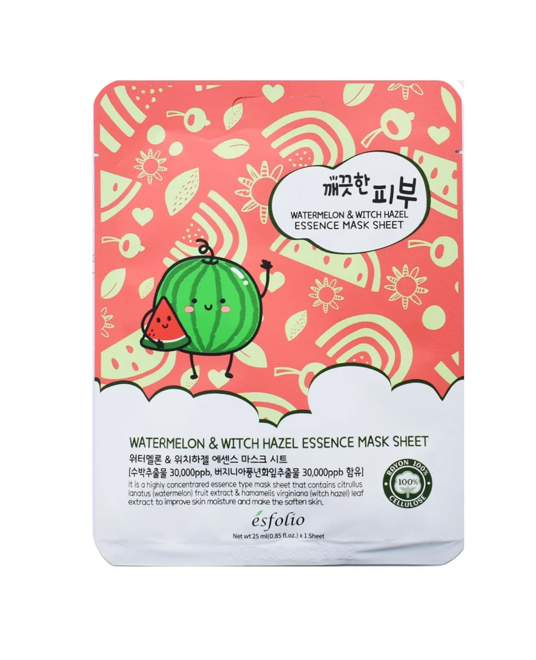 Esfolio Watermelon Sheet Mask