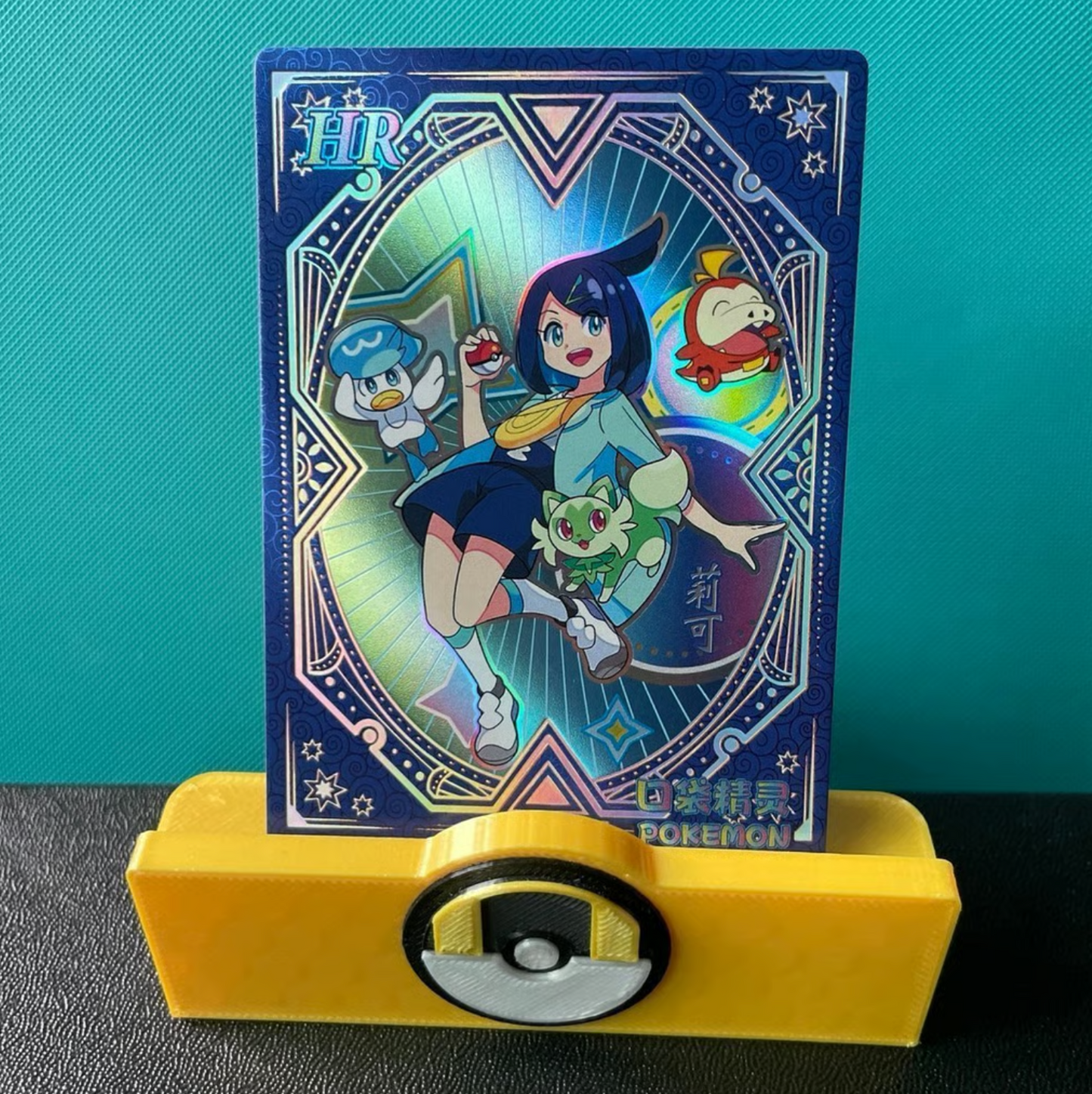 Chinese pokemon Elf Baby claw machine Liko trainer card