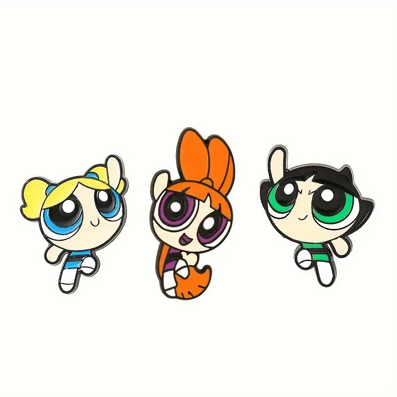 Powerpuff Girls Enamel Pins