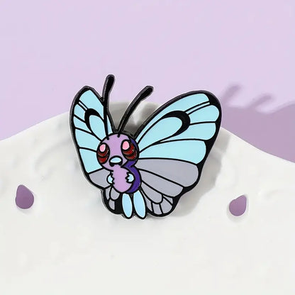 Anime Pokemon Butterfree enamel pin