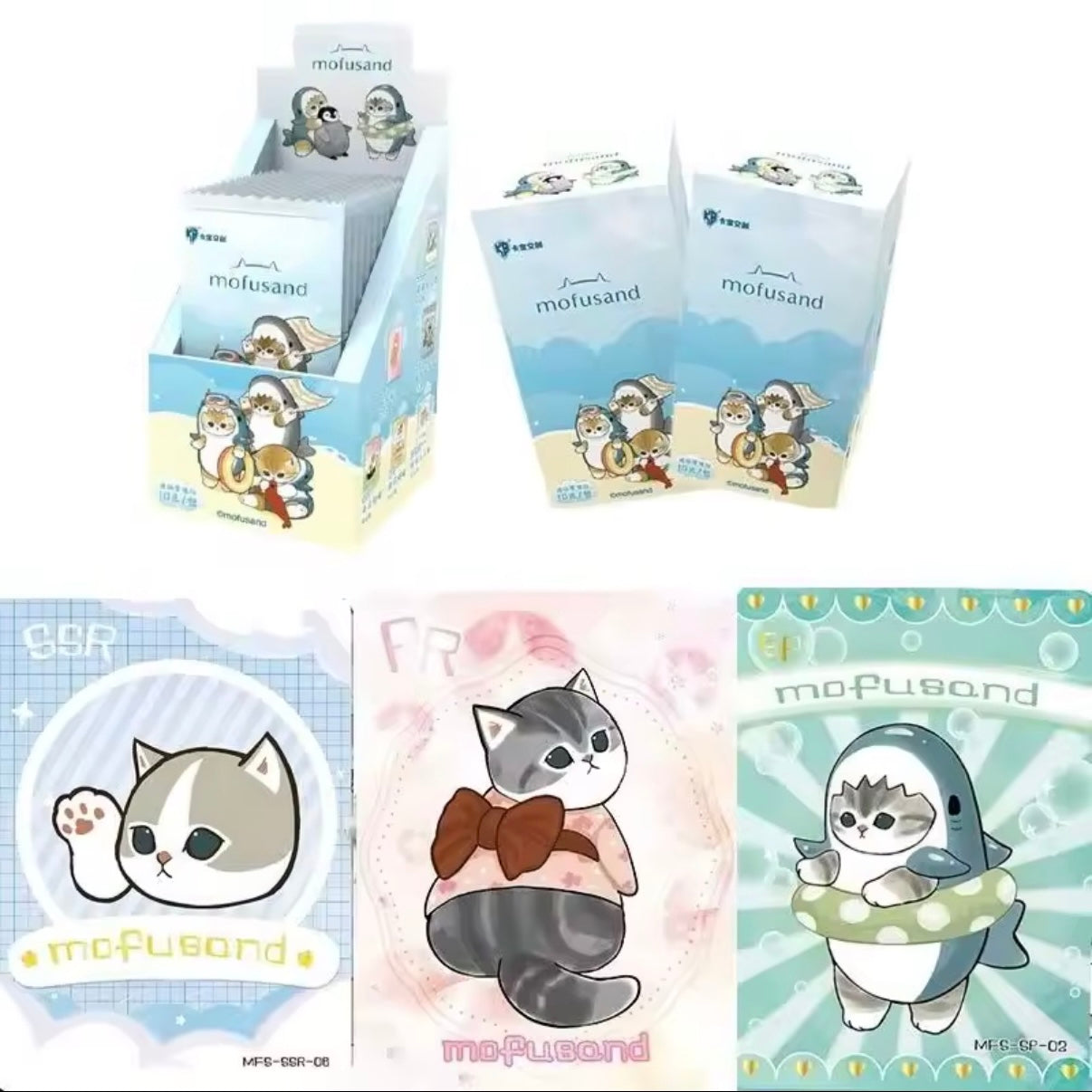 Mofusand licensed trading cards