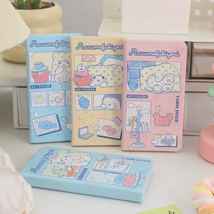 Marumofubiyori licensed Blanket Bear Notebooks - 1 box (16 pieces a box)