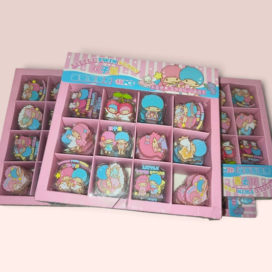 Twin Stars acrylic paper clips