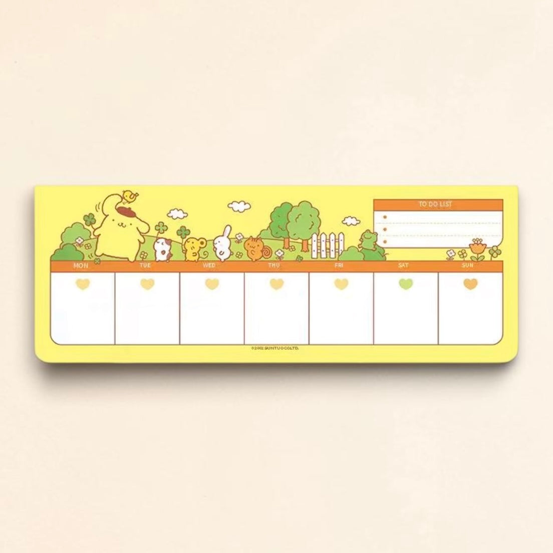 11” Weekly Memo Pad