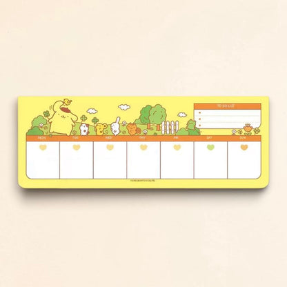 11” Weekly Memo Pad