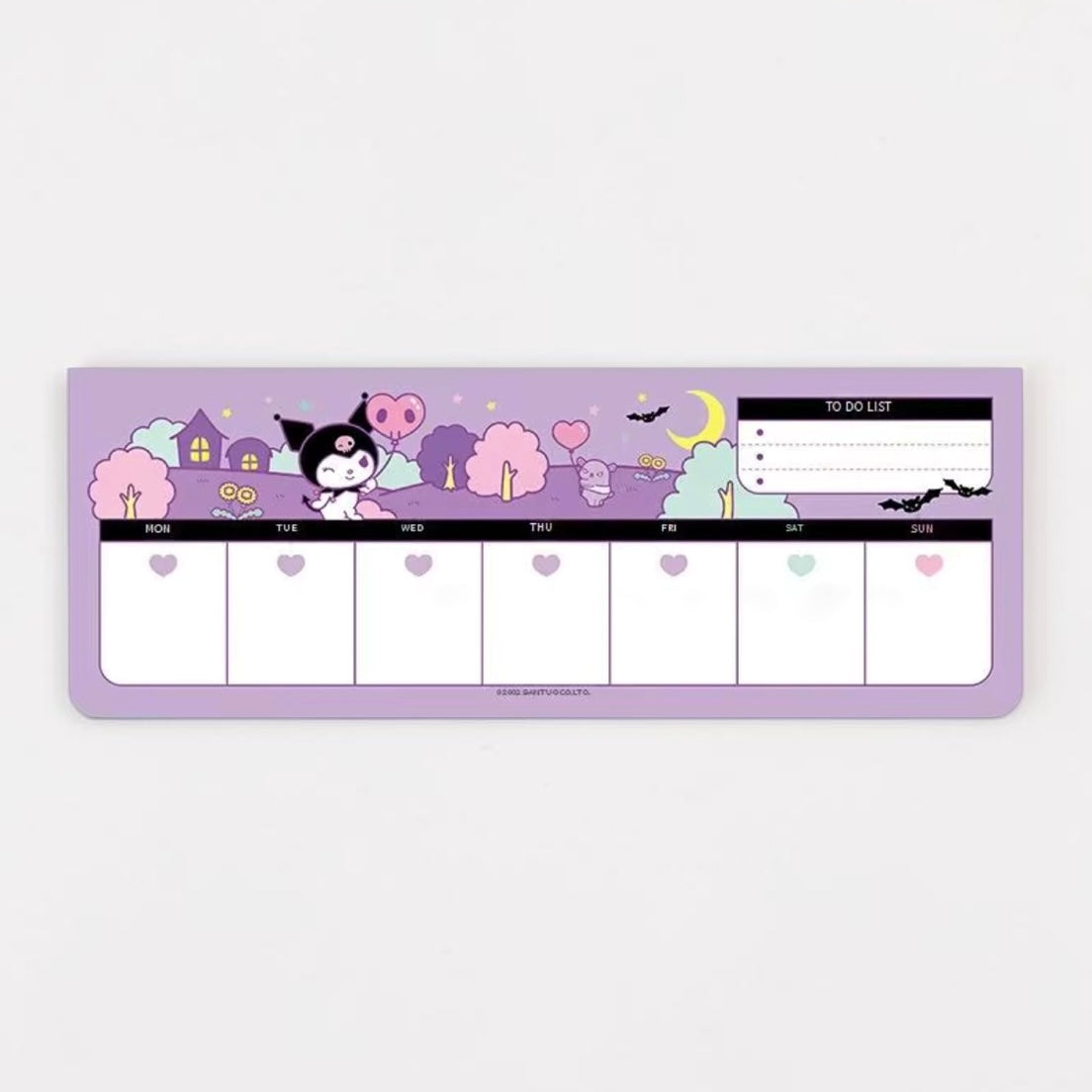 11” Weekly Memo Pad