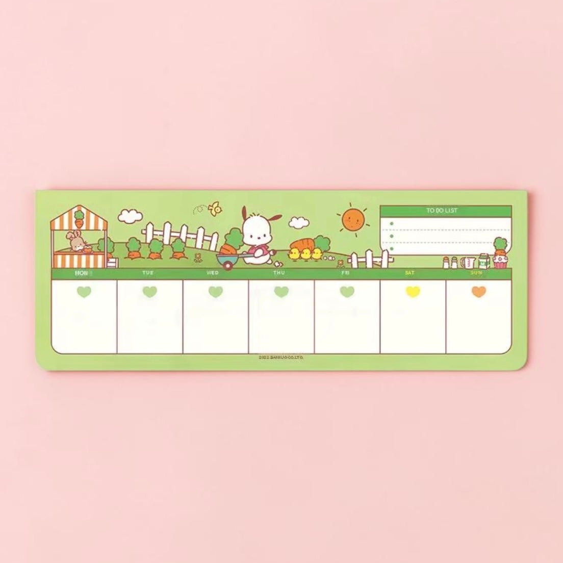 11” Weekly Memo Pad