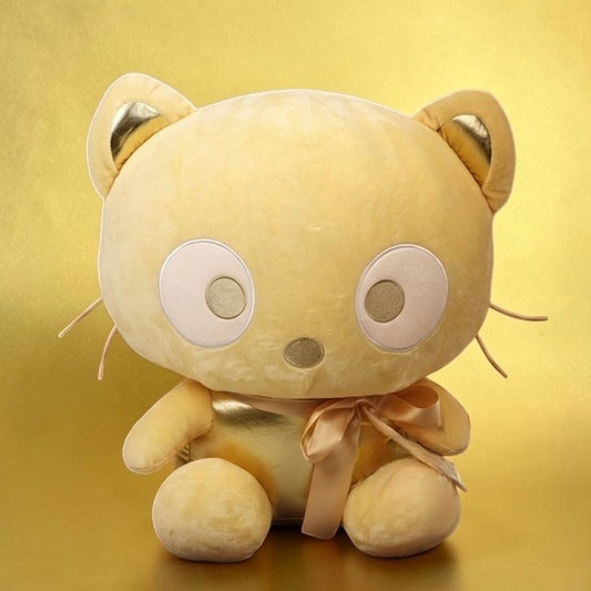 Choco Cat Gold Large 19in Plush Doll