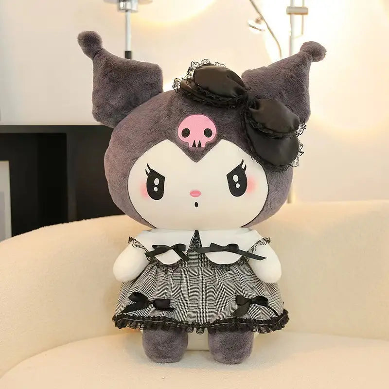 Kuromi gothic plush toy