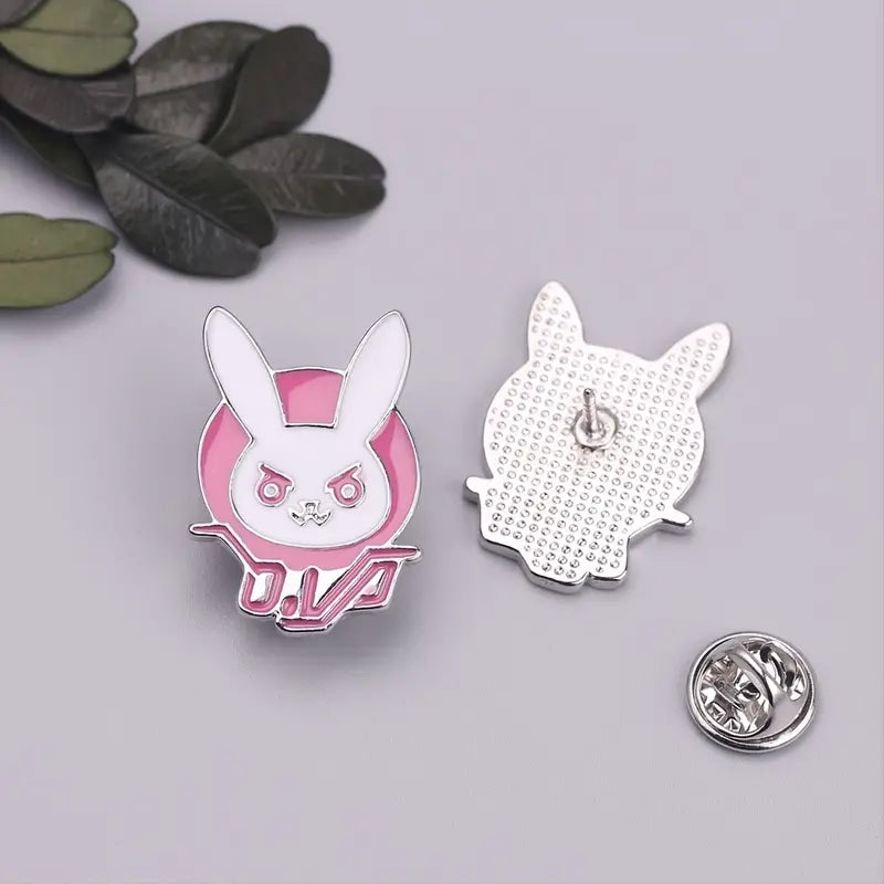 Overwatch D.Va Bunny Pin